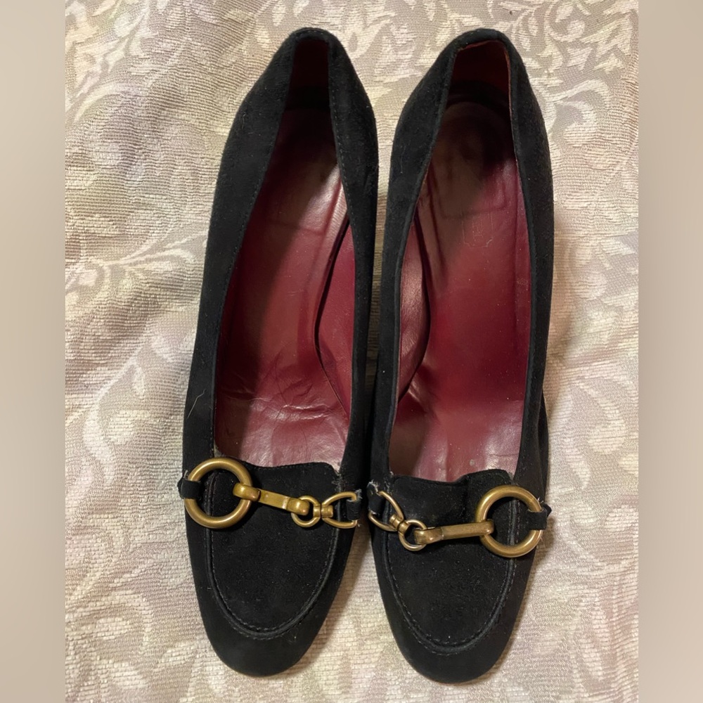 Coach Suede Pumps